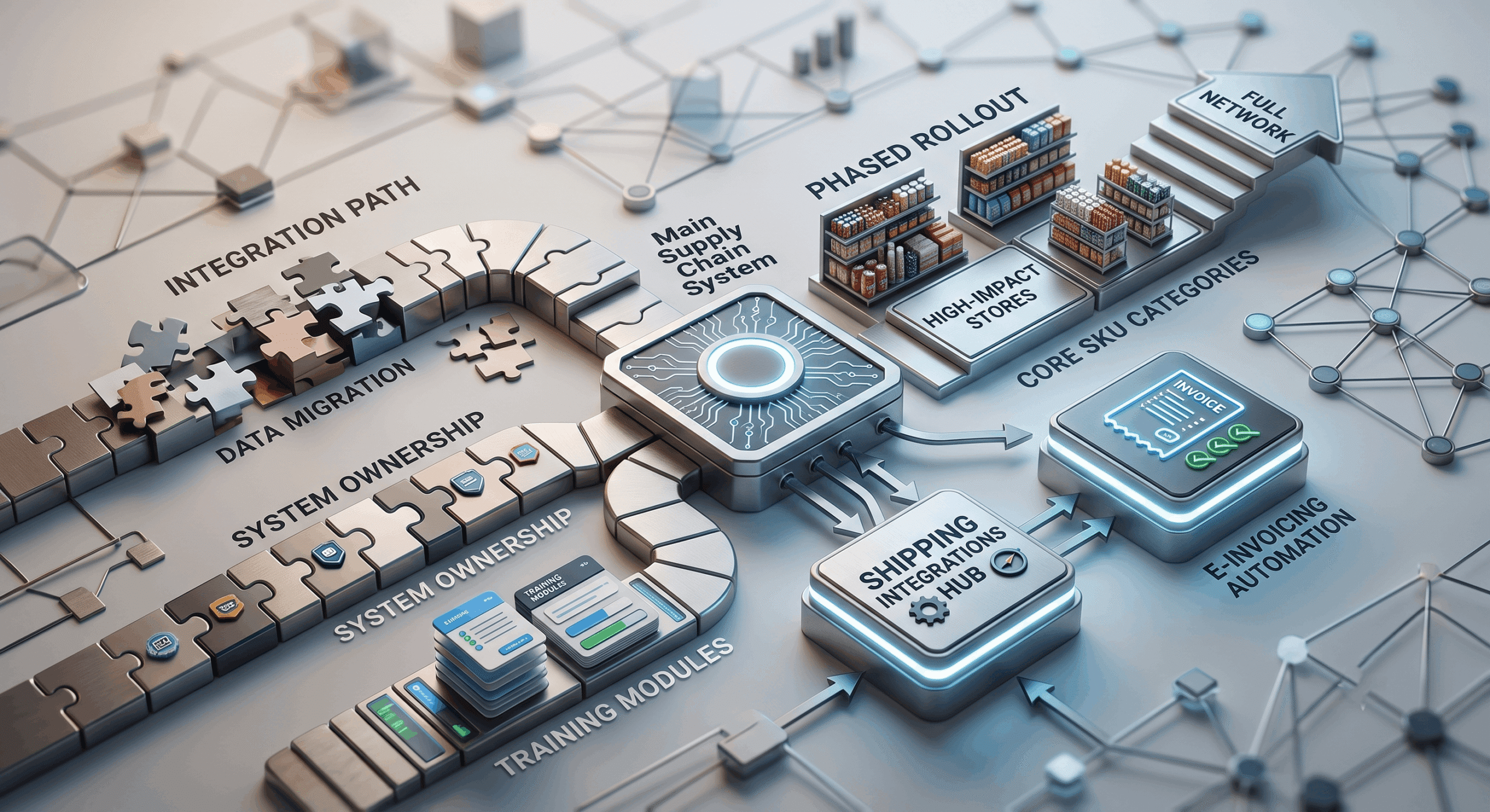 Supply Chain Team Implementation and System Rollout