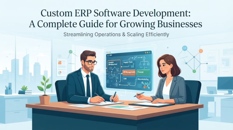 Custom ERP Software Development: A Complete Guide for Growing Businesses