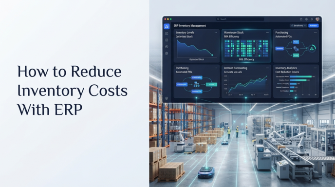 How to Reduce Inventory Costs With ERP