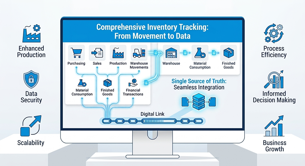 How ERP improves inventory management with real-time inventory tracking