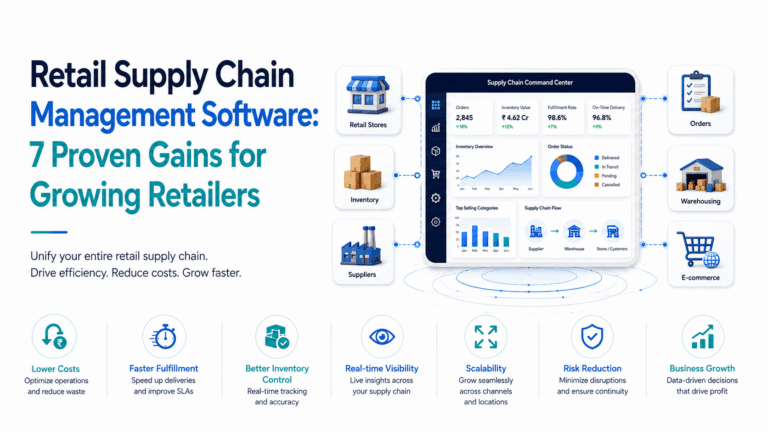 Retail Supply Chain Management Software: 7 Proven Gains for Growing Retailers