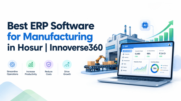 Best Erp software for manufacturing in hosur