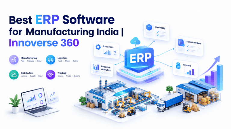 Best ERP Software Company for Manufacturing India | Innoverse 360