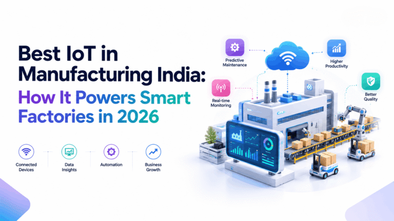 How IoT is Powering Smart Manufacturing in India