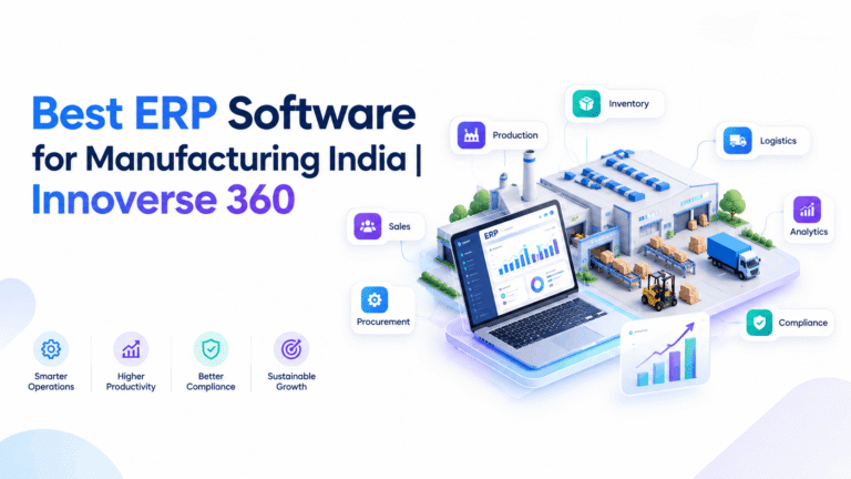 Best ERP Software for Manufacturing India | Innoverse 360