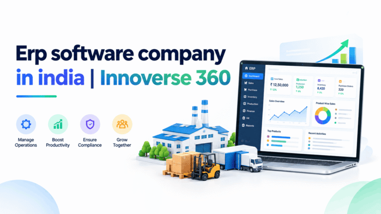 Erp Software Company in India | Innoverse 360