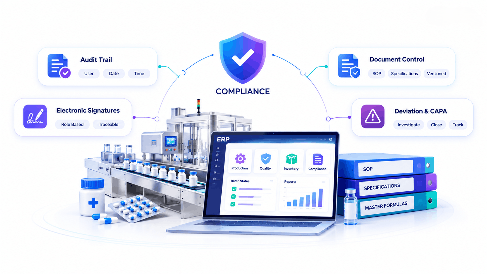 ERP for pharma industry